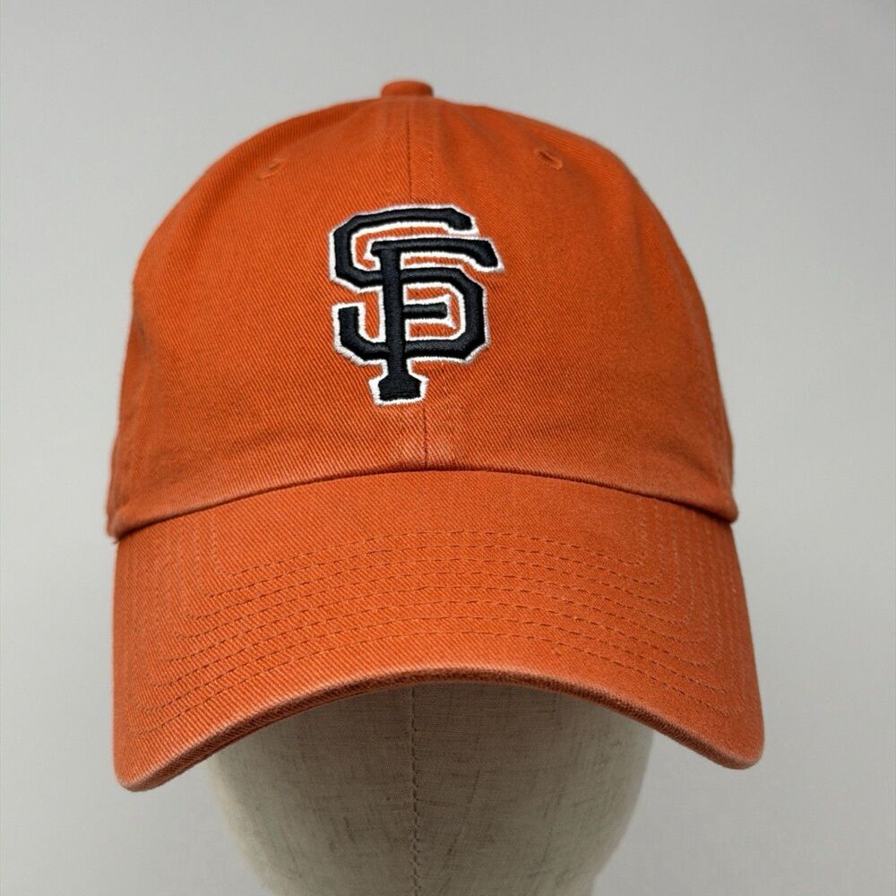 San Francisco Giants Orange Dad Hat Twins Enterprise The Franchise L MLB Cap